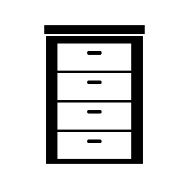 Kabine vektör illüstrasyonunu basit bir şekilde göster