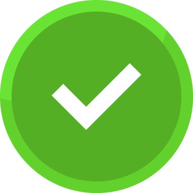 yes icon vector illustration