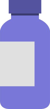 şişe simgesi, vektör illüstrasyonu