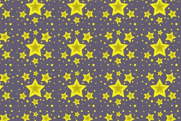 Yıldızlar kusursuz desen. Hoş bir geçmiş. vektör illüstrasyonu