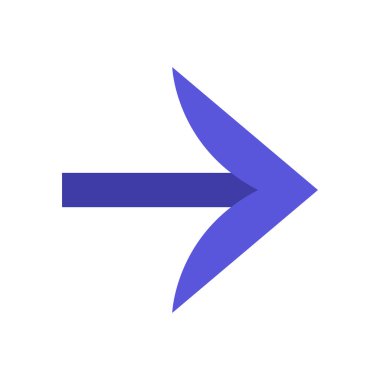 Projeniz için ok vektör simgesi