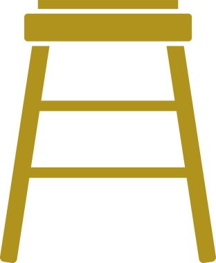 İnşaat merdiven vektör simgesi