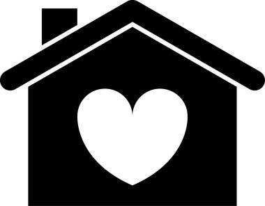 kalp simgesi, vektör illüstrasyonu