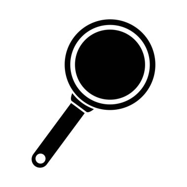 Büyüteç simgesini vektör çizim