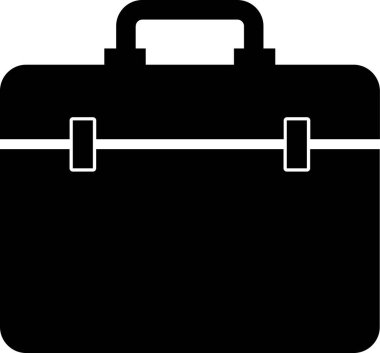 çanta dosya simgesi ana hat biçiminde