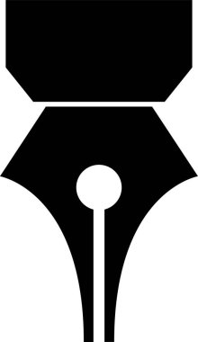 Siyah ve beyaz simgesinin vektör illüstrasyonu