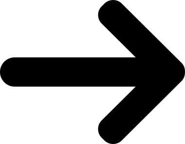 ok simgesi vektör illüstrasyonu