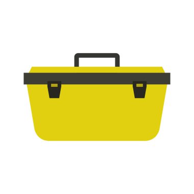 Tasarım vektörü illüstrasyonunda izole edilmiş çanta