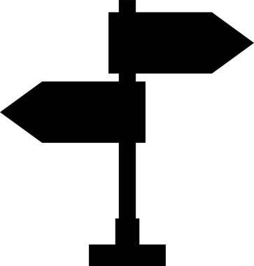 yön vektör illüstrasyonu