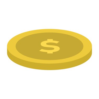 Dolar simgesi, vektör illüstrasyonu