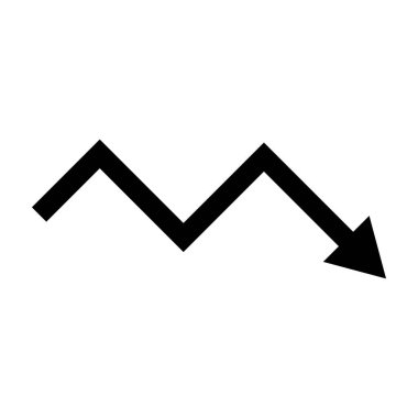 ok simgesi vektör illüstrasyonu