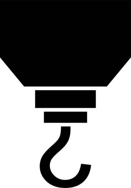 Tek bir izole simgenin vektör illüstrasyonu