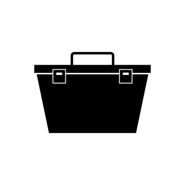 Alışveriş sepeti simgesi, düz stil
