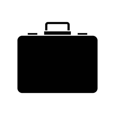 evrak çantası ikonu vektör illüstrasyonu