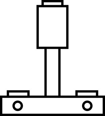 mimari inşaat sektörü simgesi