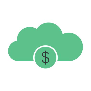 bulut hesaplama para simgesi