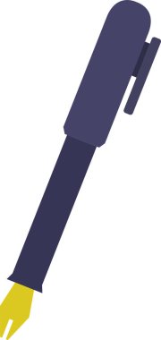 Kalem simgesi, basit vektör çizim