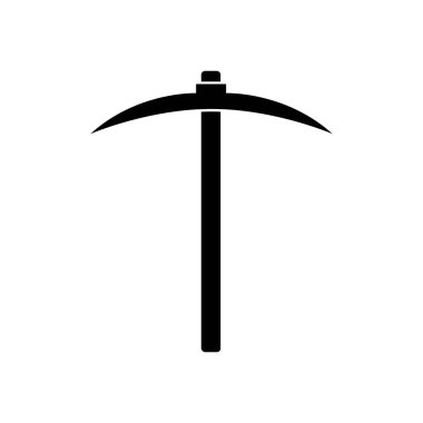 Balta simgesi. Basit örnekleme izole vektör sembolü