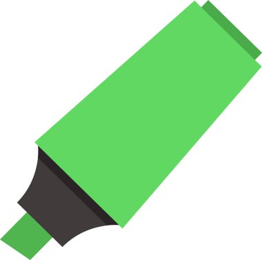 boya silindiri simgesi, vektör illüstrasyonu