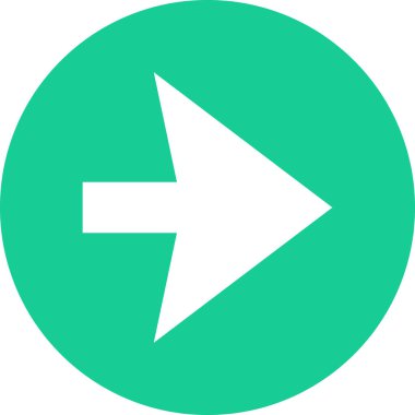 vektör çizim ok işareti simgesi