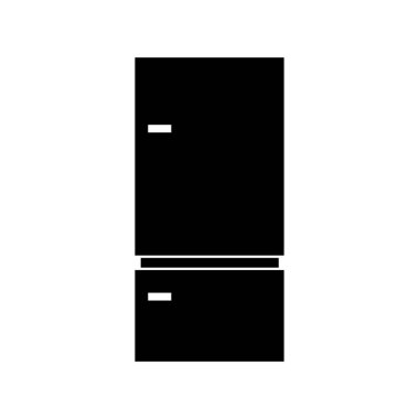 Mutfak buzdolabı vektör resimleme tasarımı