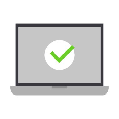 bilgisayar simgesi vektör illüstrasyonu