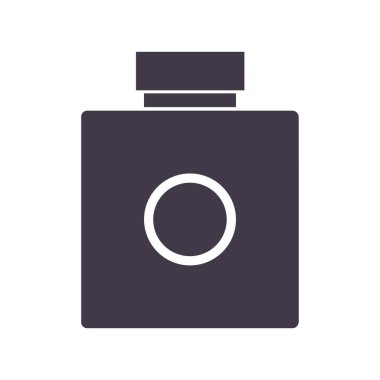 Parfüm simgesi, düz tasarım