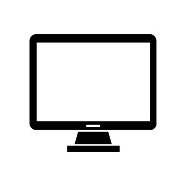 Bilgisayar izole edilmiş vektör simgesini izleyerek kolayca düzenleyebilir ya da değiştirebilir