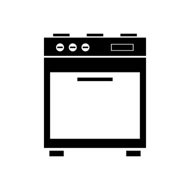 Mutfak fırını vektör çizimi