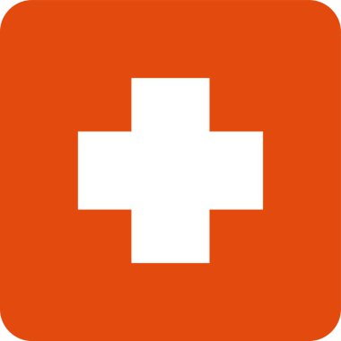 Sağlık simgesinin vektör illüstrasyonu