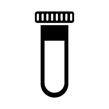 test tübü ikon vektör illüstrasyon tasarımı