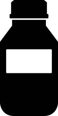 yiyecek şişesi ana hatlarıyla ikon içer