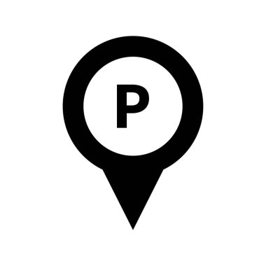 Harita konumu vektör simgesi