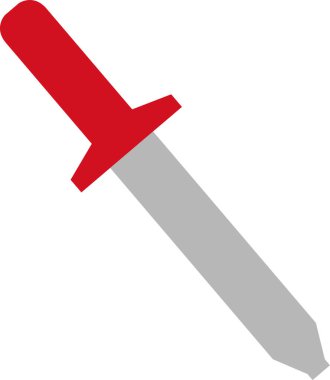 bıçak simgesi, düz dizayn