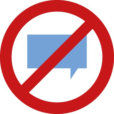 İşaret yok. Web simgesi