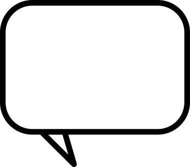 Konuşma balonu işaret tasarımı