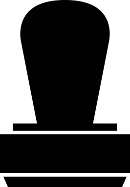 Beyaz arkaplanda bir lambanın siyah beyaz çizimi