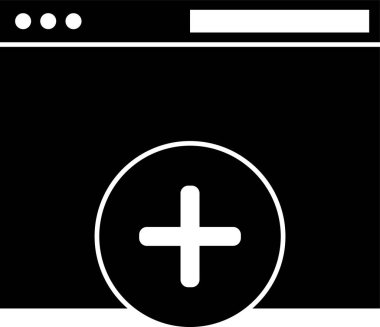 Tarayıcı simgesi soyut arkaplanda izole edildi