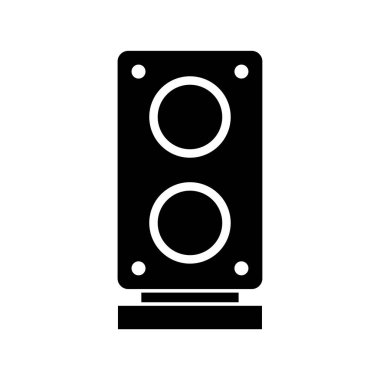 trafik ışığı vektör simgesi beyaz arka plan üzerinde