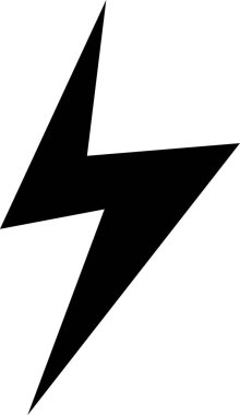 yıldırım simgesi simgesi