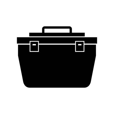 göğsü açık siyah siluet vektör illüstrasyonlu