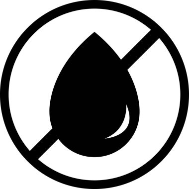 vektör simgesini bırak modern basit beyaz illüstrasyon