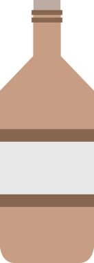 yemek sütü ikonu düz stil