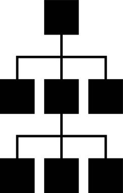 ağ bağlantı simgesi katı biçimli