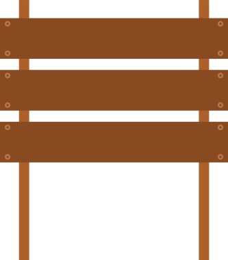 ahşap merdiven ikonu vektör çizimi