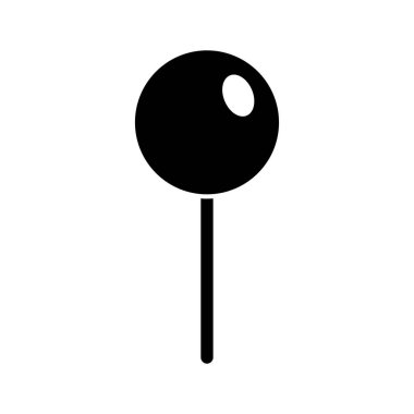 Bowling topunun vektör çizimi. beyaz arkaplanda izole