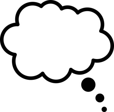 kabarcık sohbet simgesi, vektör illüstrasyonu