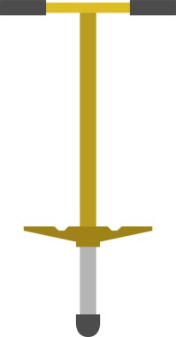 Tahta bir direğin vektör illüstrasyonu