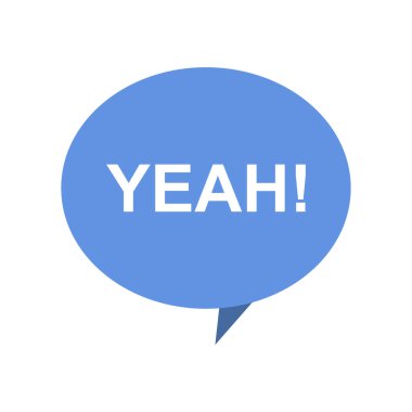 izole edilmiş renkli ileti baloncuk simgesi, vektör illüstrasyonu