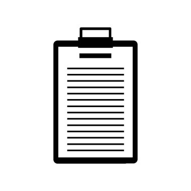 Denetim listesi Panosu simgesi, anahat stili